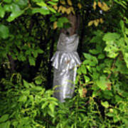 A Silver Gown In A Glade Poster