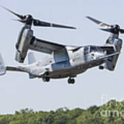 A V-22b Osprey Of The U.s. Marine Corps Poster