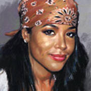 Aaliyah Dana Haughton Poster