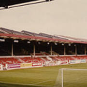 Aberdeen Fc - Pittodrie - Main Stand 2 - August 1981 Poster