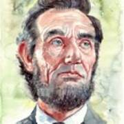 Abraham Lincoln Portrait Poster