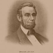 Abraham Lincoln - Savior Of His Country Poster