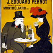 Absinthe Vintage Poster Restored Poster