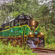 Adirondack Scenic Rr Engine 1845 Poster