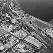Aerial Shot Of Milwaukee - 1961 Poster