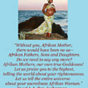 Afrikan Mother Poster