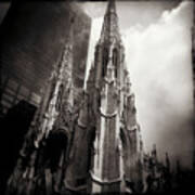 After The Storm - St Patricks Cathedral Poster