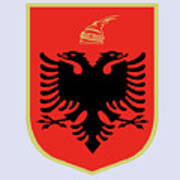 Albania Coat Of Arms Poster