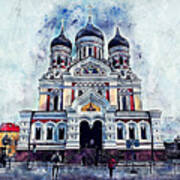 Alexander Nevsky Cathedral Poster