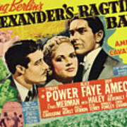 Alexander's Ragtime Band 1938 Poster