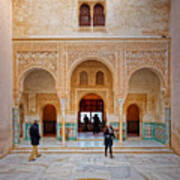 Alhambra Courtyard Poster