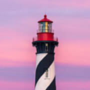 Anastasia Lighthouse At Dusk Poster