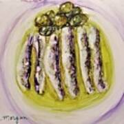 Anchovies And Olives Poster