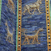 Ancient Babylon Ishtar Gate Poster