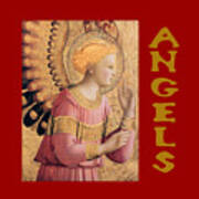 Archangel Gabriel Of The Annuciation Poster