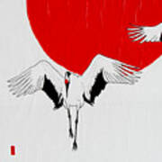 Angelic Crane Poster
