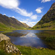 Aonach Eagach Ridge Glencoe Poster