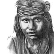 Apache Boy Poster