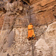 Approach To Debre Damo Monastery Poster