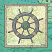 Aqua Maritime Poster