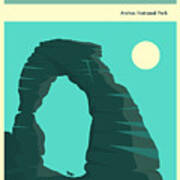 Arches National Park Travel Poster #1 Poster