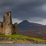 Ardvreck Castle Loch Assynt Poster