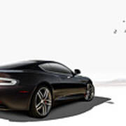 Aston Martin Virage Poster