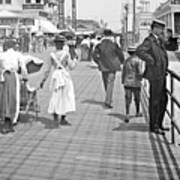 Atlantic City Boardwalk 1902 Poster