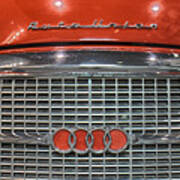 Audi 1000s Grill Poster