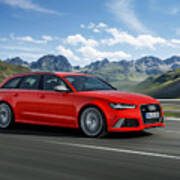 Audi Rs6 Poster