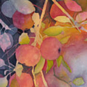 Autumn Apples Poster