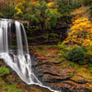 Autumn At Dry Falls - Waterfall Poster