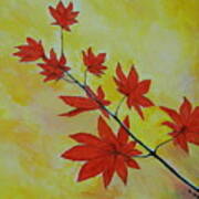 Autumn Branch Poster