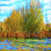 Autumn Pond Interlude Poster