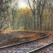 Autumn Tracks Poster