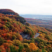 Autumn View From Millbrook Ridge #1 Poster