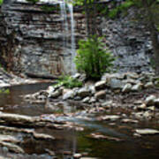 Awosting Falls In Spring #1 Poster