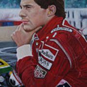 Ayrton Senna Poster