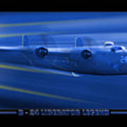 B-24 Liberator Legend Poster