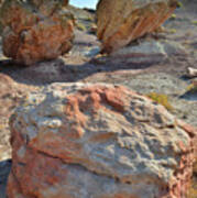 Balanced Boulders In Bentonite Site Poster