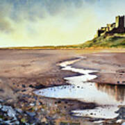 Bamburgh Castle 2 Poster