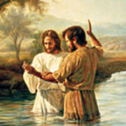 Baptism Of Christ Poster