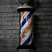 Barber Pole Blues Poster