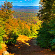 Barkeater Trail On Mc Cauley Mountain Poster