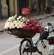 Basket Of Roses Poster