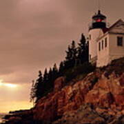 Bass Harbor Head Light Poster