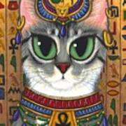 Bast Goddess - Egyptian Bastet Poster