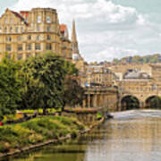 Bath-on-avon 2 By Mike Hope Poster