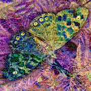 Batik Butterfly Poster