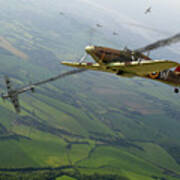 Battle Of Britain Dogfight Poster